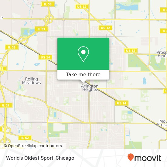 World's Oldest Sport, 14 W Campbell St Arlington Heights, IL 60005 map