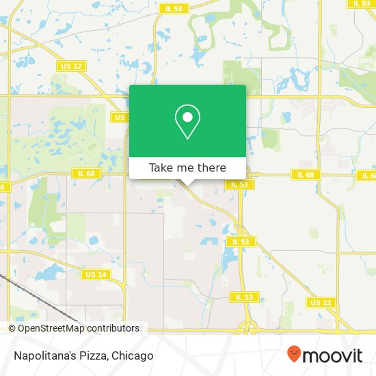 Napolitana's Pizza, 1513 N Rand Rd Palatine, IL 60074 map