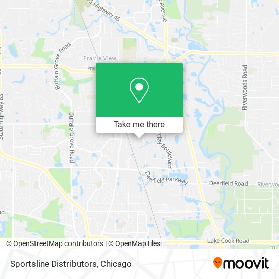 Sportsline Distributors map