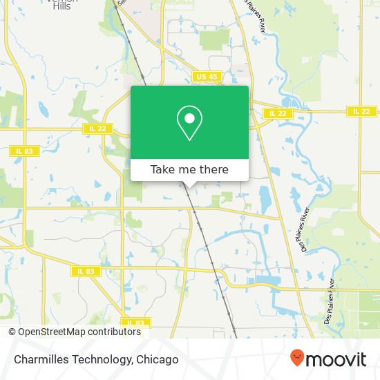 Mapa de Charmilles Technology, 560 Bond St Lincolnshire, IL 60069