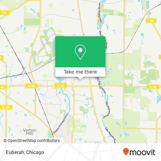 Euberah, 201 Hawthorn Ctr Vernon Hills, IL 60061 map