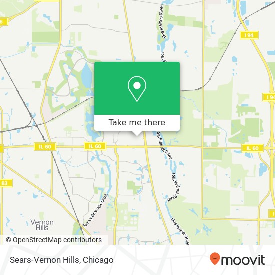 Sears-Vernon Hills, 2 Hawthorn Ctr Vernon Hills, IL 60061 map