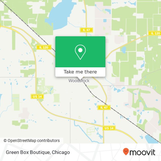 Green Box Boutique, 108 N Benton St Woodstock, IL 60098 map