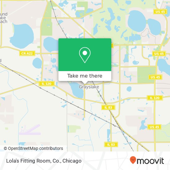 Lola's Fitting Room, Co., 11 S Lake St Grayslake, IL 60030 map