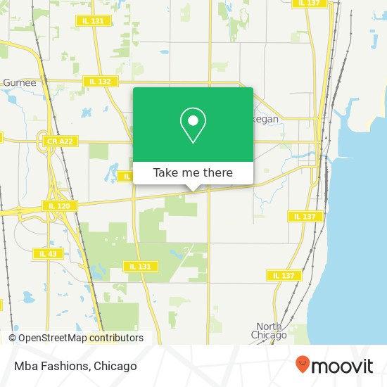 Mba Fashions, 2209 Belvidere Rd Waukegan, IL 60085 map