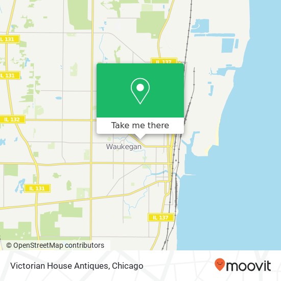 Victorian House Antiques, 650 Grand Ave Waukegan, IL 60085 map