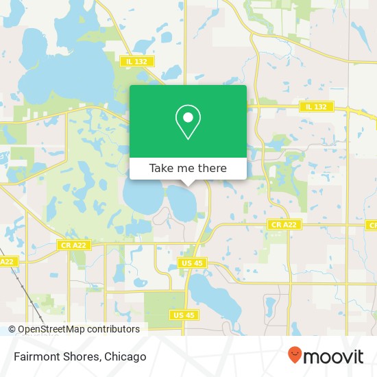 Fairmont Shores, 36741 N Lake Shore Dr Lake Villa, IL 60046 map