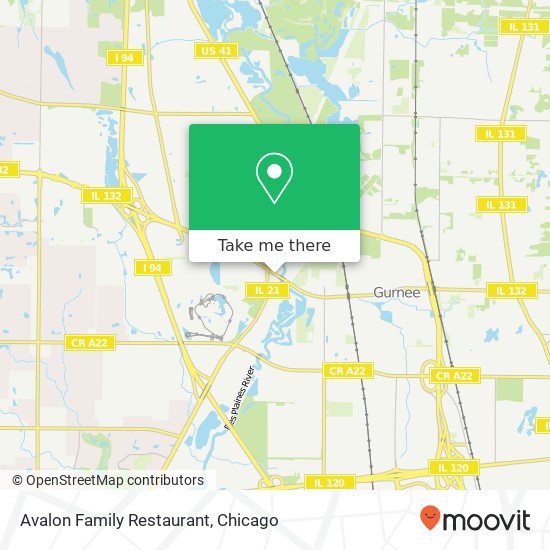 Avalon Family Restaurant, 4821 Grand Ave Gurnee, IL 60031 map