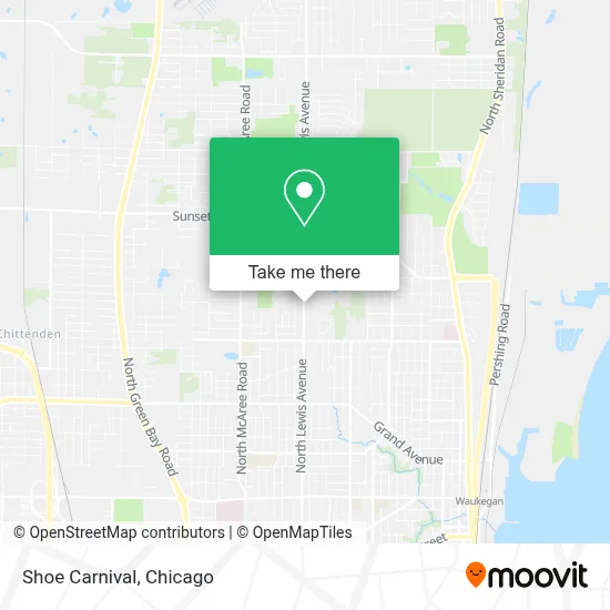 Shoe Carnival map