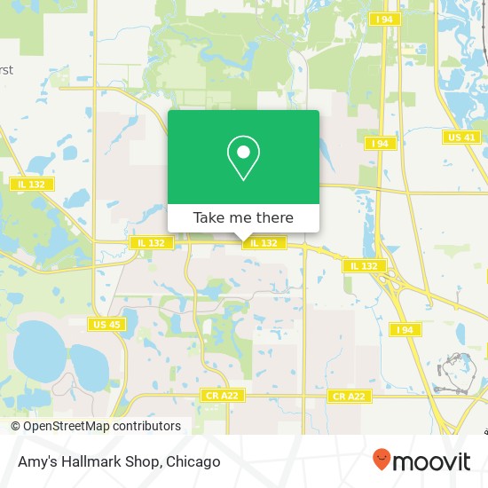 Amy's Hallmark Shop, 6941 Grand Ave Gurnee, IL 60031 map