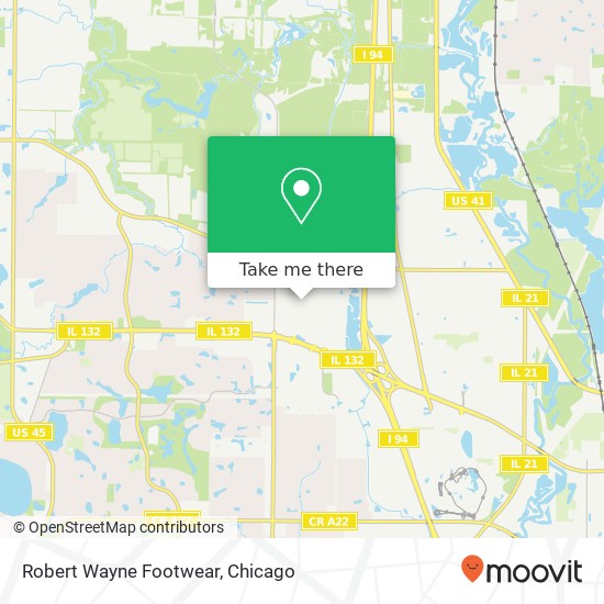 Robert Wayne Footwear, Gurnee, IL 60031 map