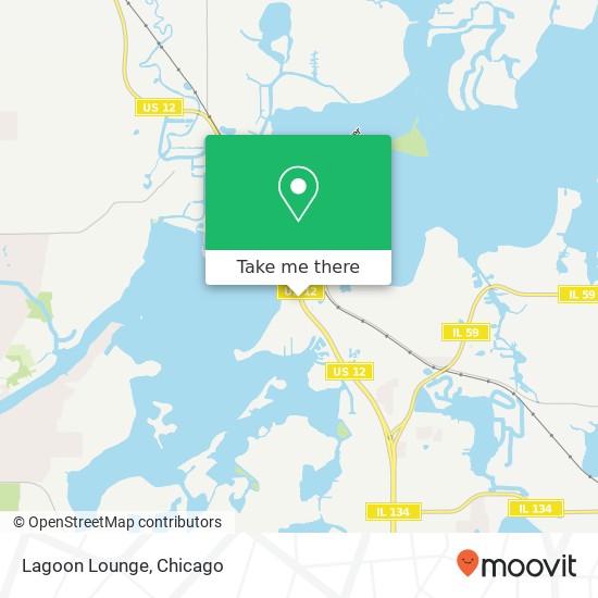 Lagoon Lounge map