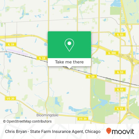 Chris Bryan - State Farm Insurance Agent map