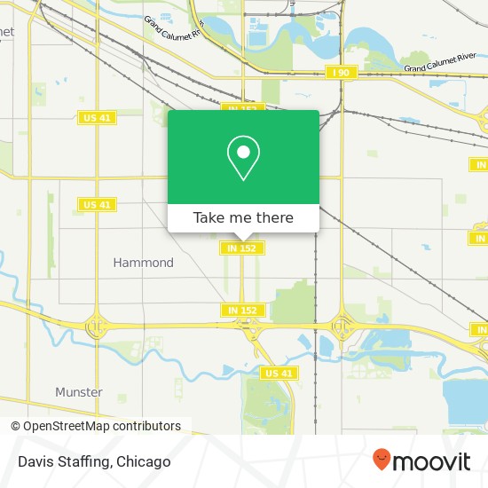 Mapa de Davis Staffing