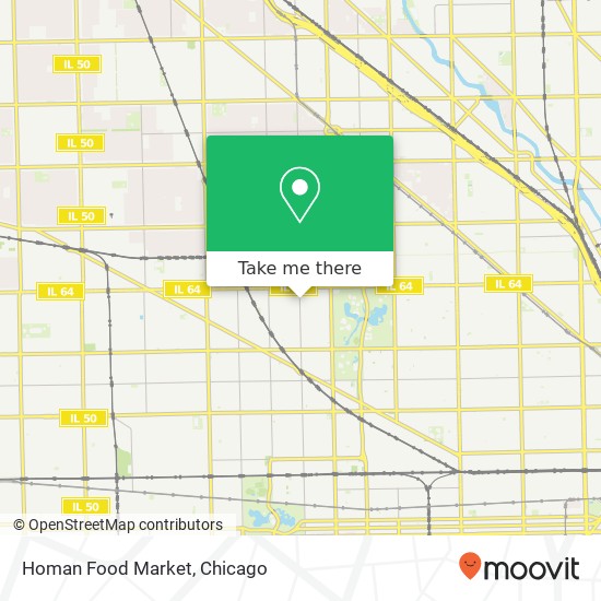 Homan Food Market map