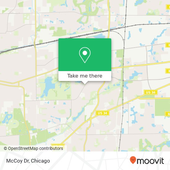 McCoy Dr map