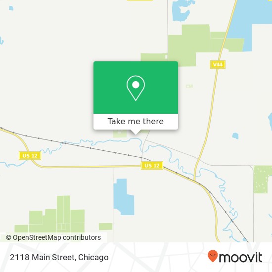 2118 Main Street map
