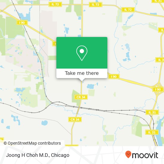 Joong H Choh M.D. map