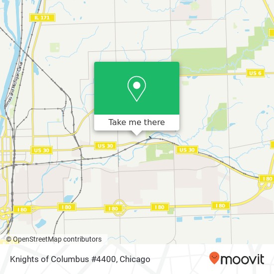 Knights of Columbus #4400 map