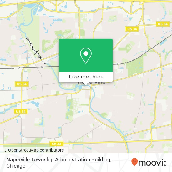 Mapa de Naperville Township Administration Building