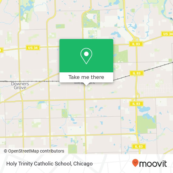 Holy Trinity Catholic School map