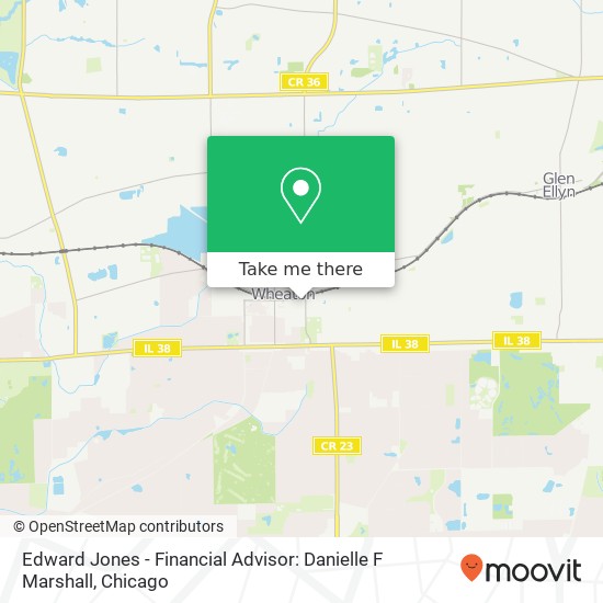 Edward Jones - Financial Advisor: Danielle F Marshall map