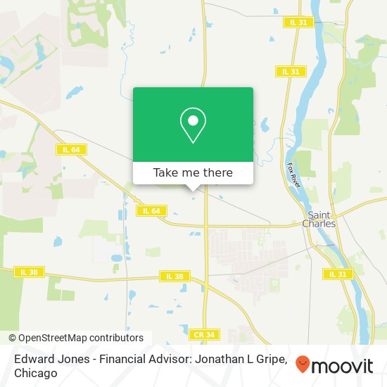 Edward Jones - Financial Advisor: Jonathan L Gripe map