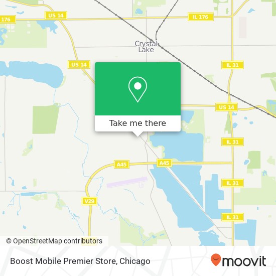 Mapa de Boost Mobile Premier Store