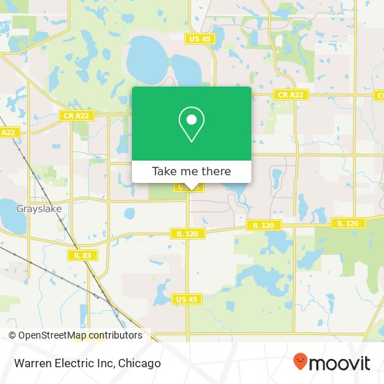 Warren Electric Inc map