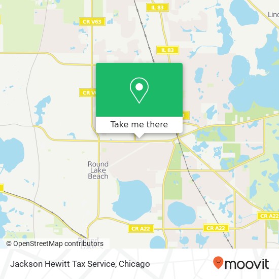 Mapa de Jackson Hewitt Tax Service