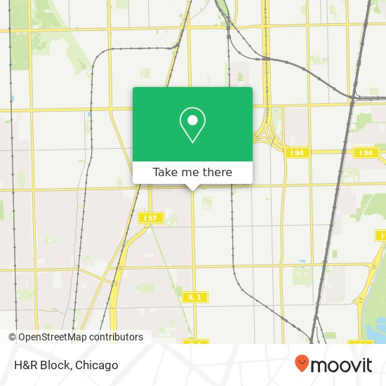 H&R Block map