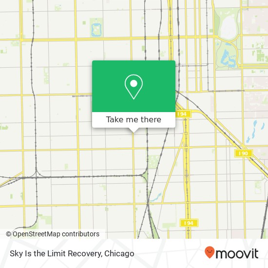 Sky Is the Limit Recovery map