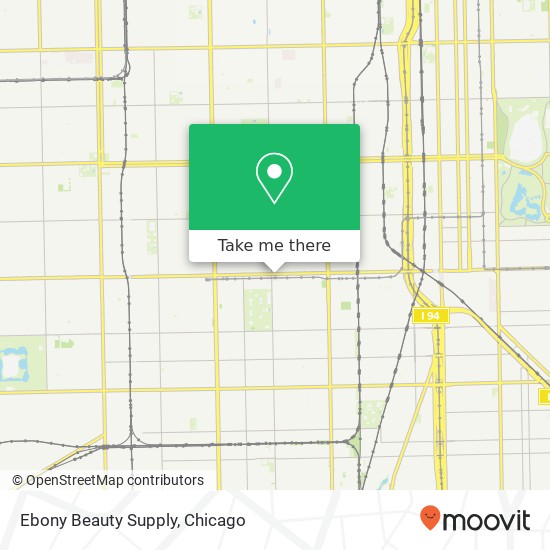 Ebony Beauty Supply map