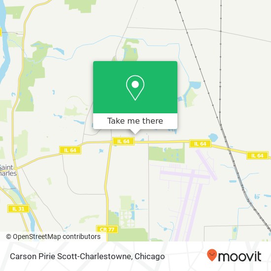 Mapa de Carson Pirie Scott-Charlestowne
