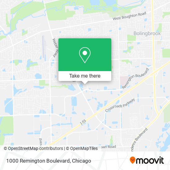 1000 Remington Boulevard map