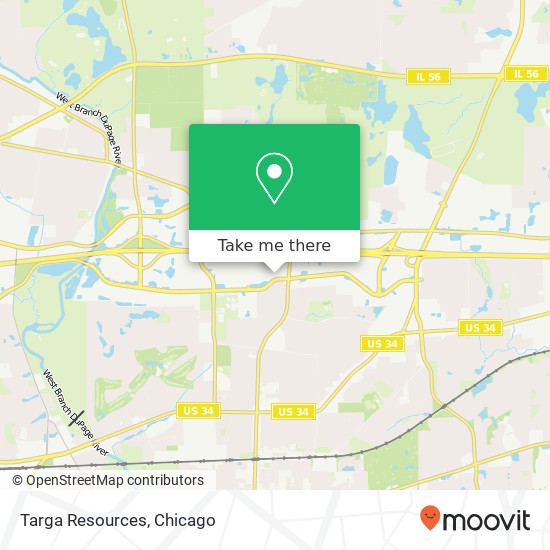 Targa Resources map