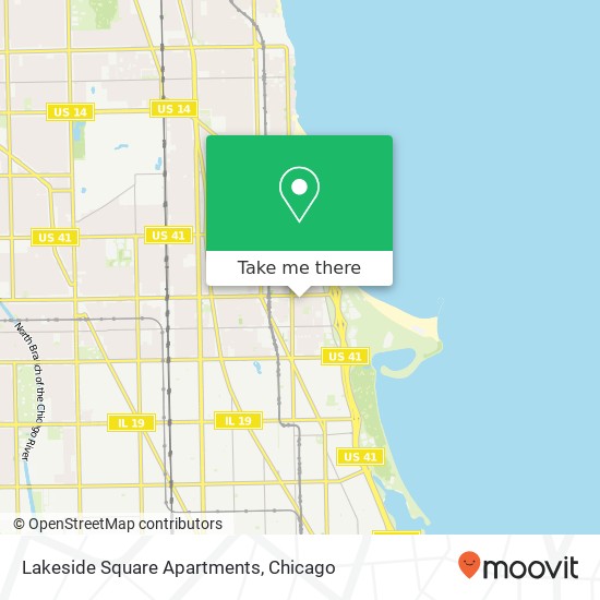 Lakeside Square Apartments map