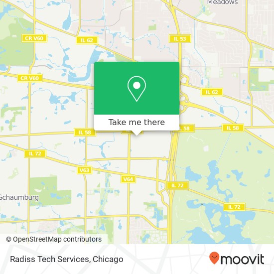 Radiss Tech Services map