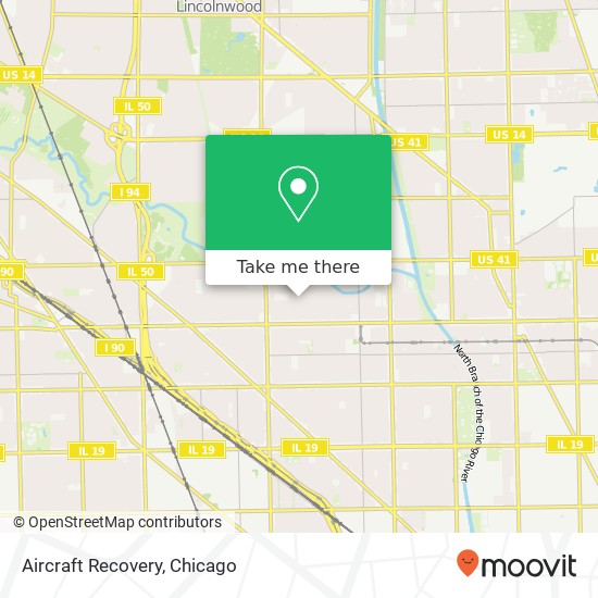 Aircraft Recovery map