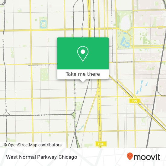 Mapa de West Normal Parkway