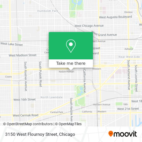 3150 West Flournoy Street map