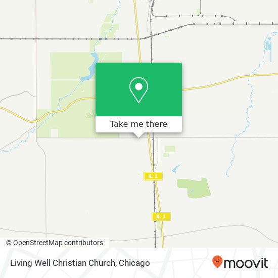 Living Well Christian Church map
