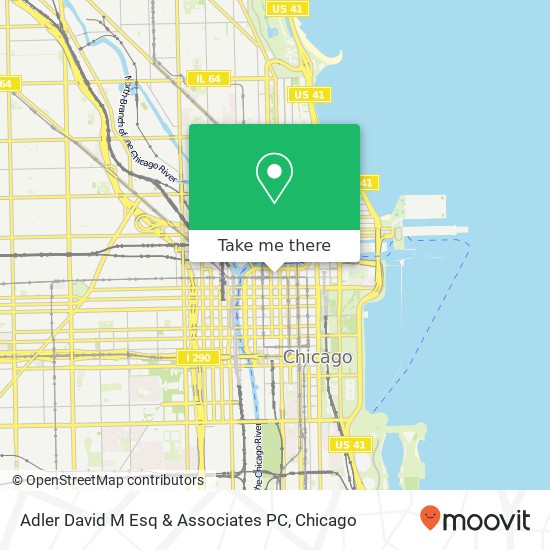 Adler David M Esq & Associates PC map