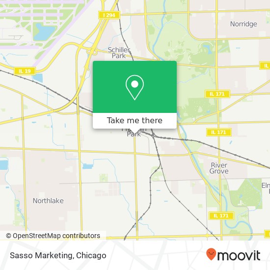 Sasso Marketing map