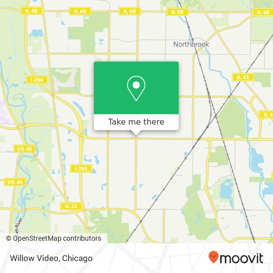 Mapa de Willow Video