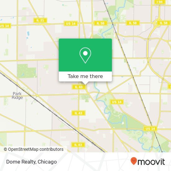 Dome Realty map