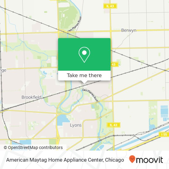 American Maytag Home Appliance Center map