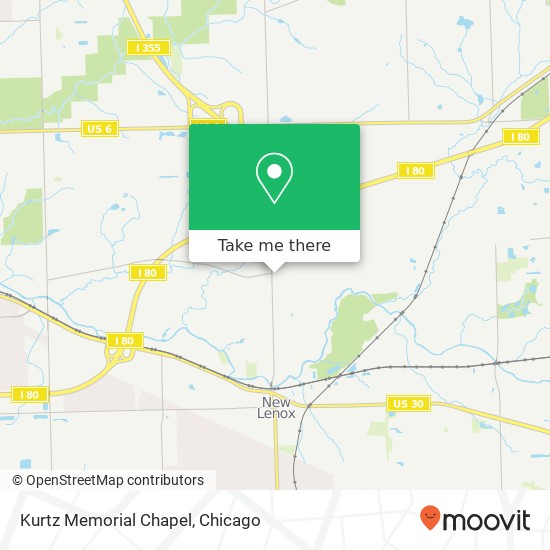 Mapa de Kurtz Memorial Chapel