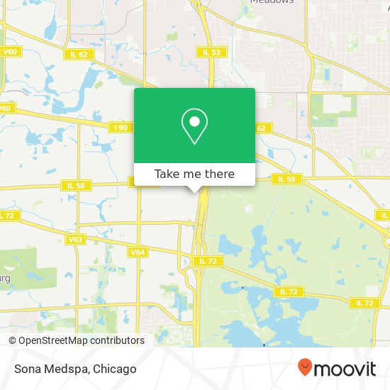 Sona Medspa map