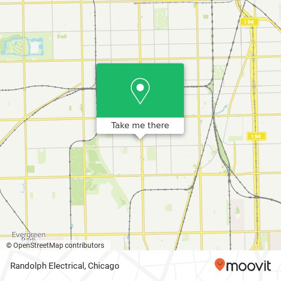 Randolph Electrical map